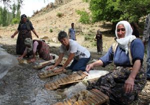 Turistler yün yıkamaya kalkışırsa...